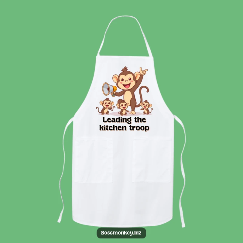 Funny Monkey Chef Apron: Hilarious Primate Kitchen Director, Great Gift