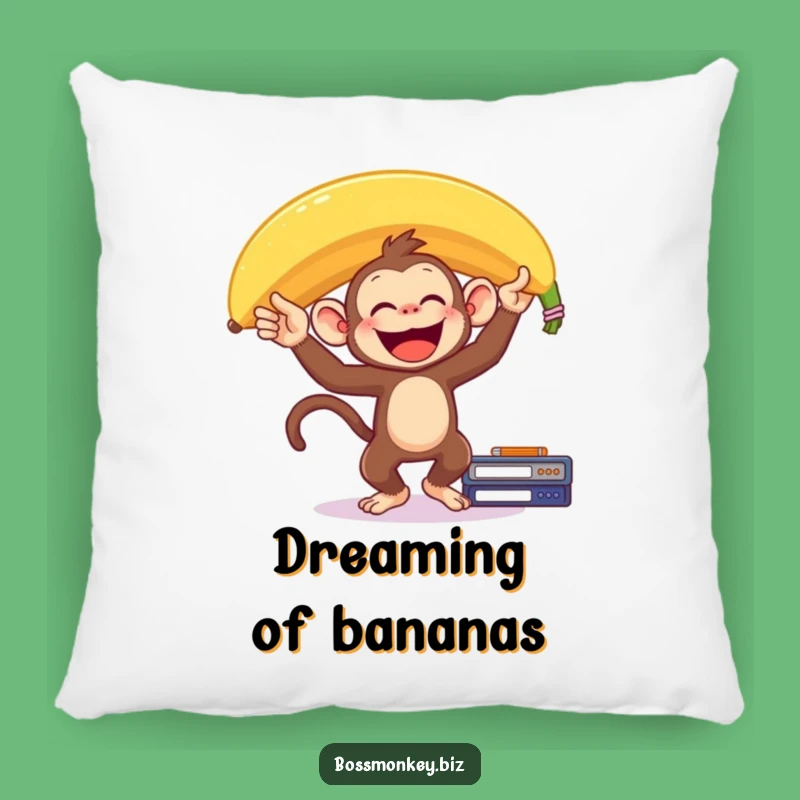 Funny Banana Monkey Pillow: Balancing Buddy Funny Gift