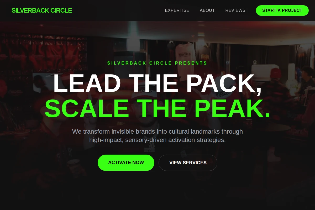 Alpha Brand Activation