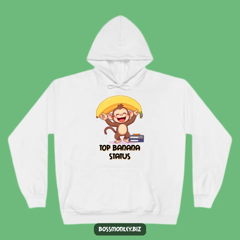 Funny Banana Monkey Balance Hoodie: Joyful Stunt Funny Gift